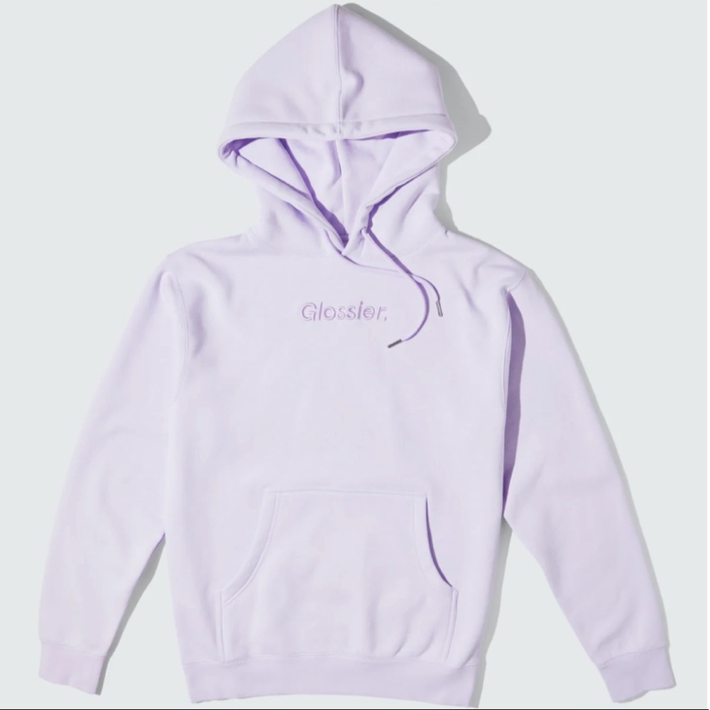 Glossier Limited Edition Lavender Hoodie